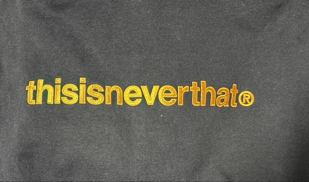thisisneverthat パーカー ネイビーS ‼️値下げ交渉可‼️ ネバザ