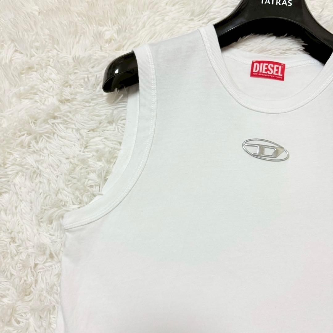 ✨極美品✨ディーゼル タンクトップ T-Lifty-D オーガニックコットン 白