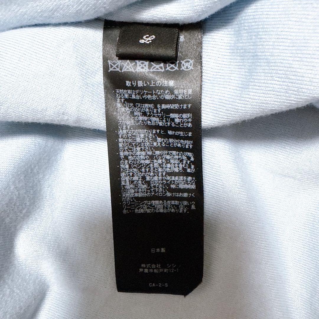 SISII レザージャケット　ブルー　スエード　現行