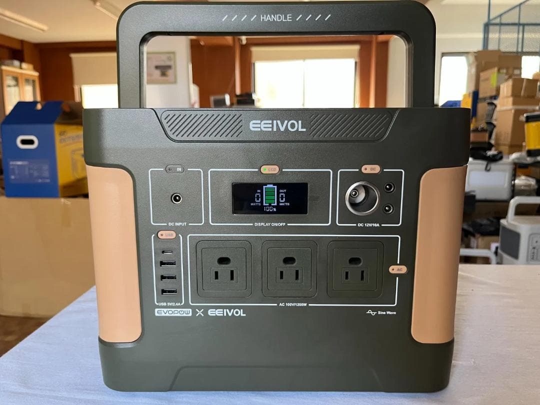 全新品・2年保証ポータブル電源 1531Wh