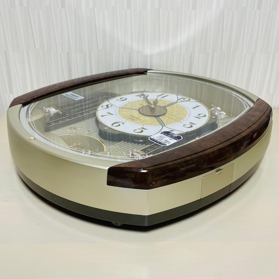 美品 SEIKO セイコー からくり時計 掛け時計 RE564H 大型