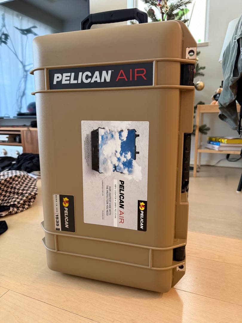 【新品】PELICAN AIR 1535 desert tan