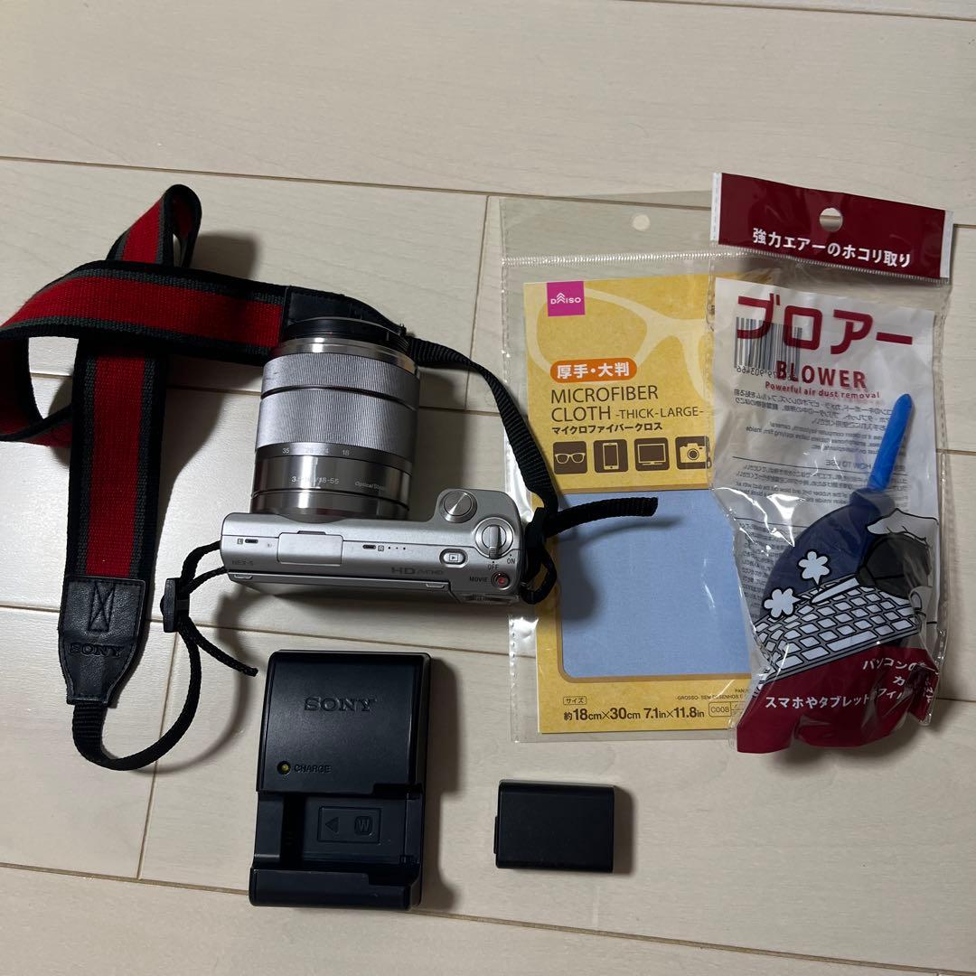 Sony NEX-5 SEL1855 ミラーレス一眼　付属品付き