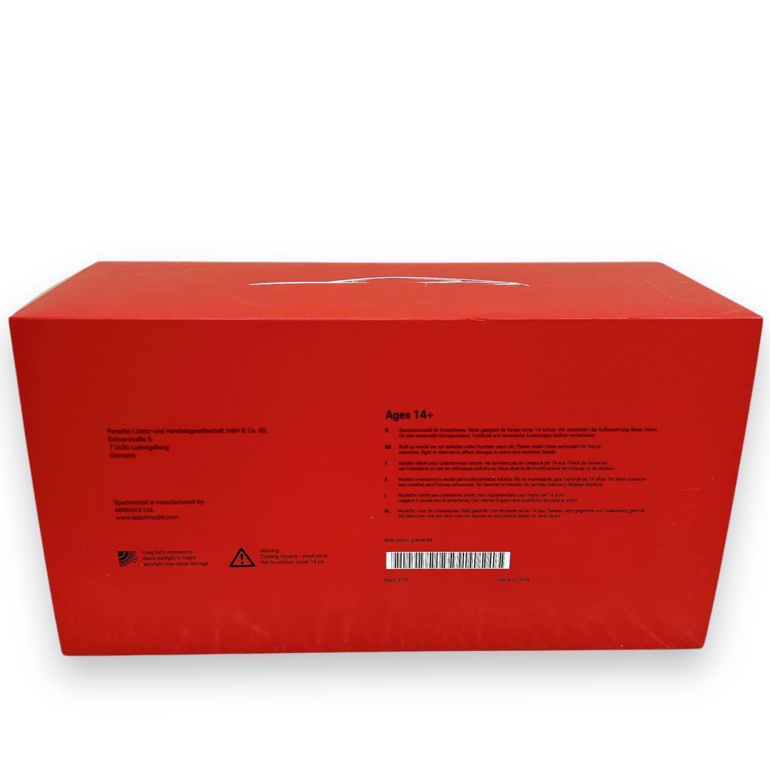 珍品 スパーク ポルシェ 911 GT3 ツーニングパッケージ 1/18