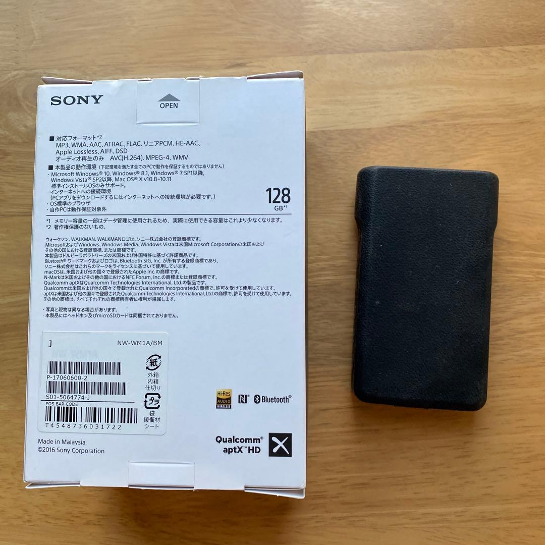 SONY NW-WM1A 128GB デジタルオーディオプレーヤー