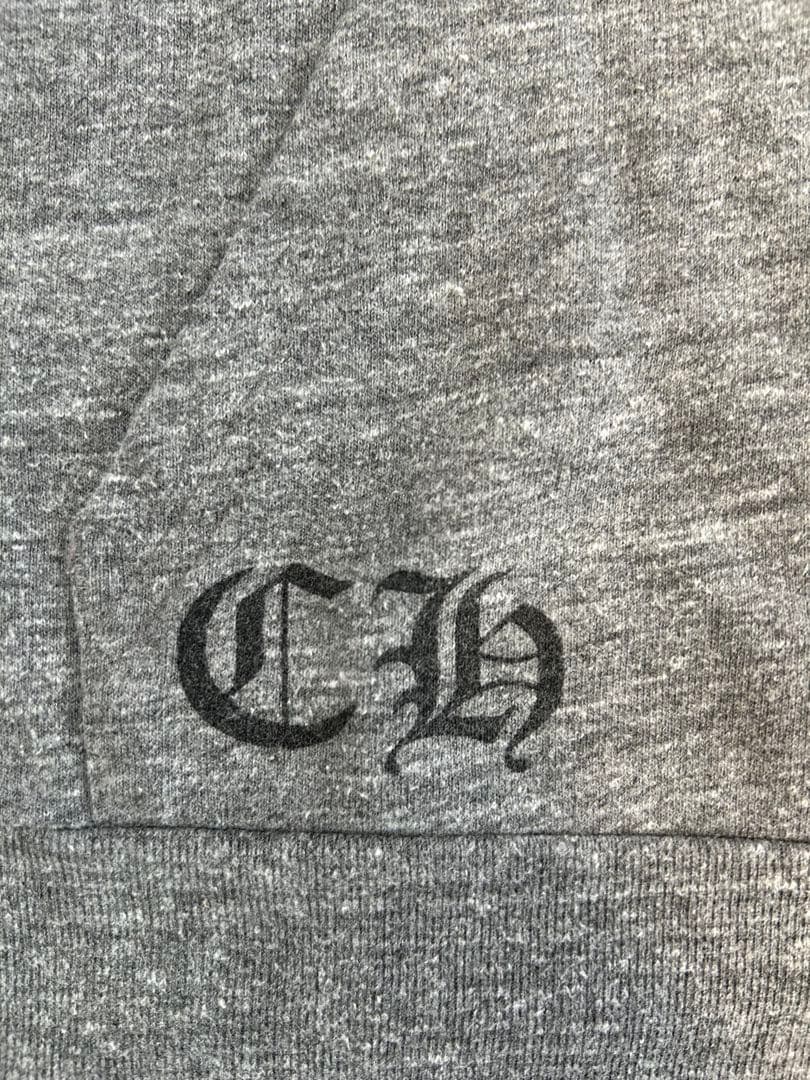 CHROME HEARTS クロムハーツ　クロスロゴ　タガー　ジップパーカー　M