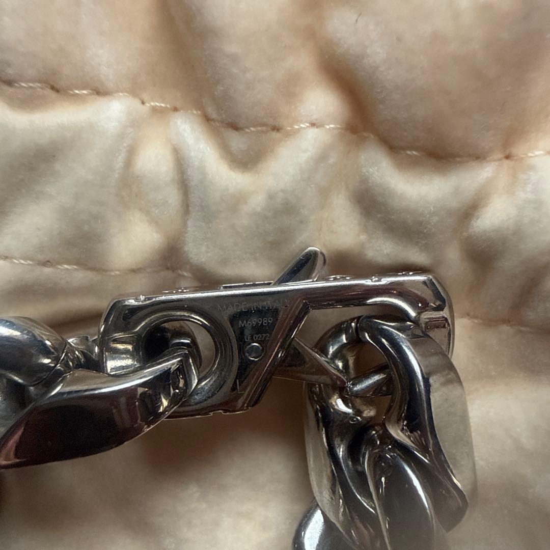 Louis Vuitton シルバーチェーンブレスレット