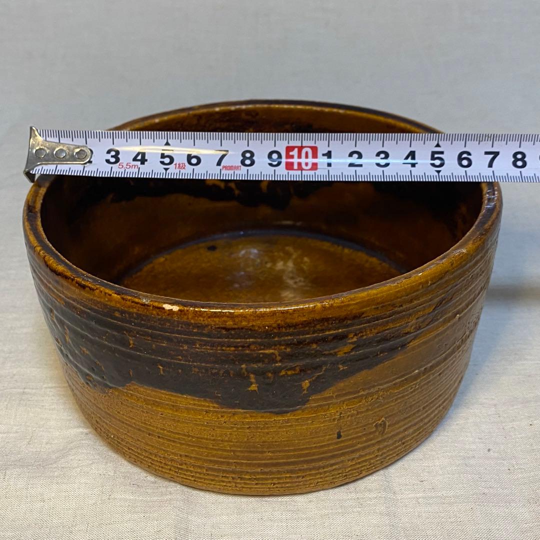 大樋焼　こぼし　建水　茶道具　茶道　茶器　鉢③