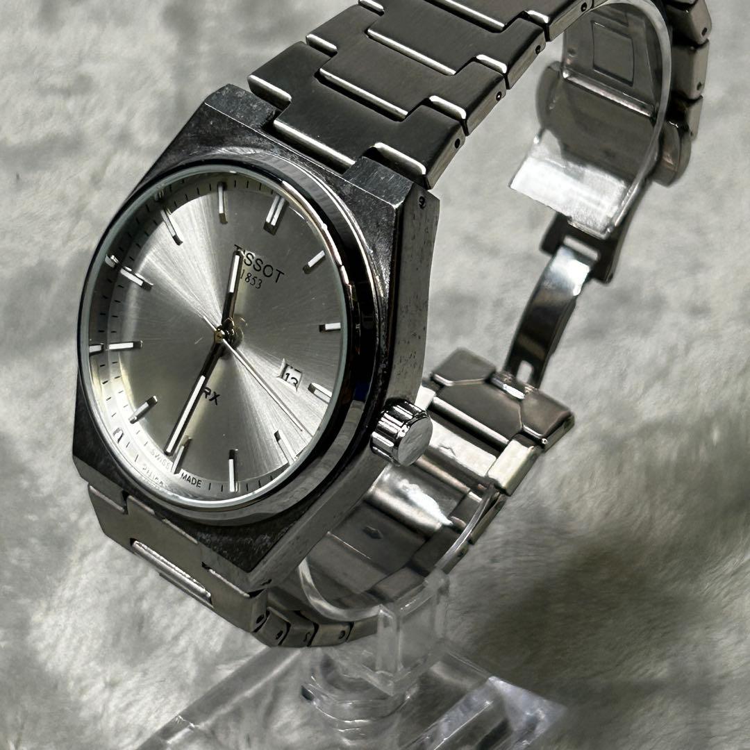 TISSOT ティソ PRX クォーツ 40mm シルバー　T137410A