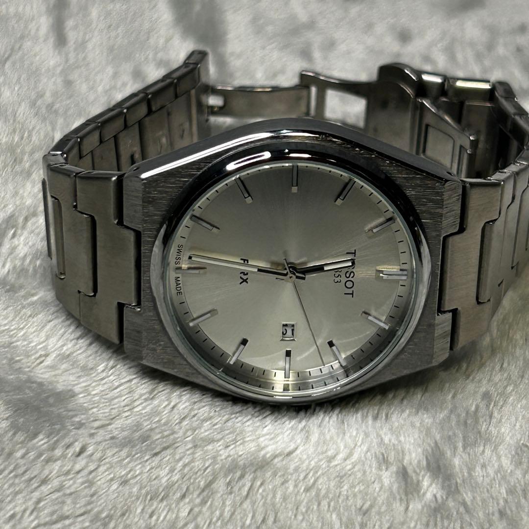 TISSOT ティソ PRX クォーツ 40mm シルバー　T137410A