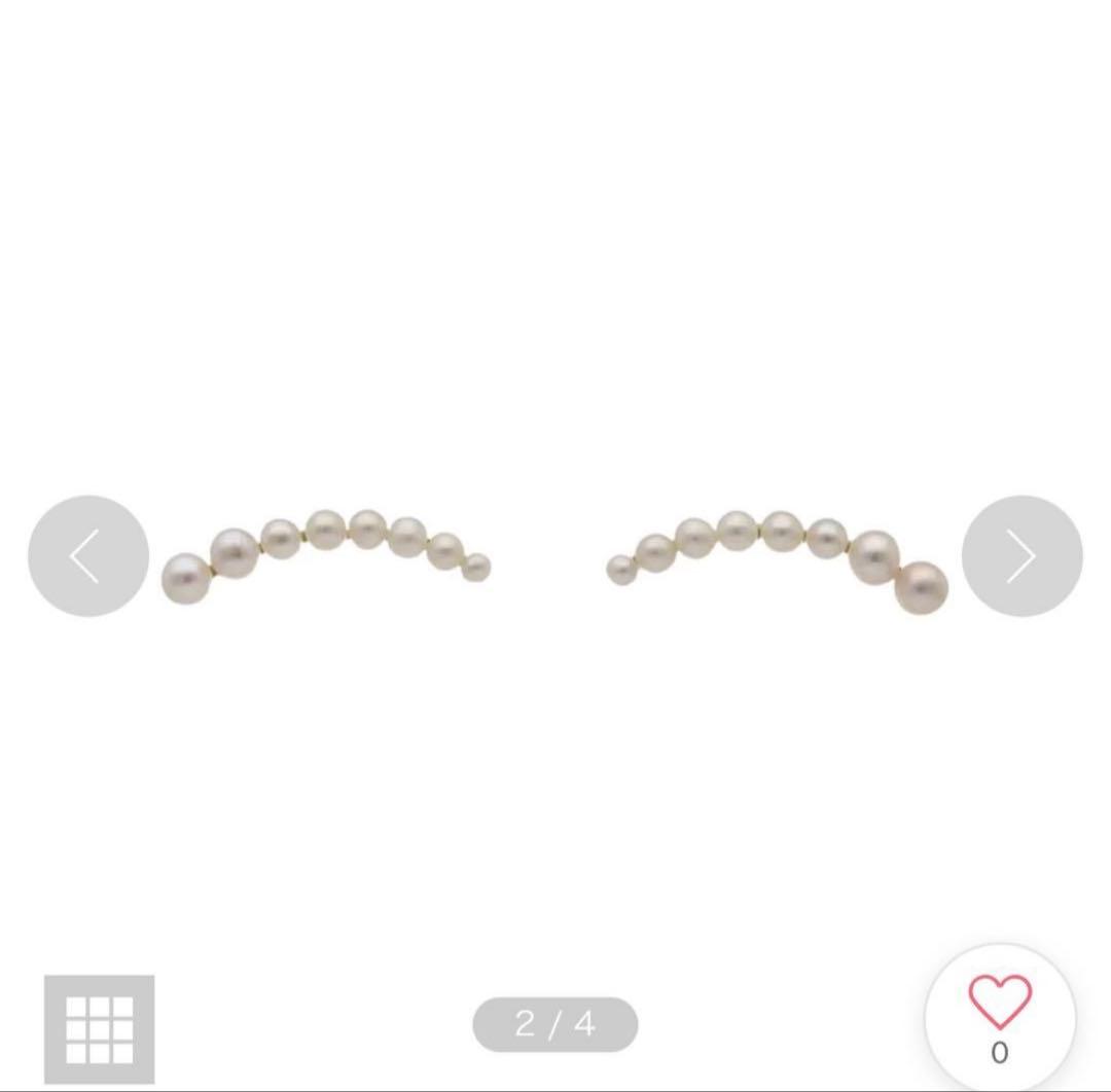 anuans/カーブパールピアス