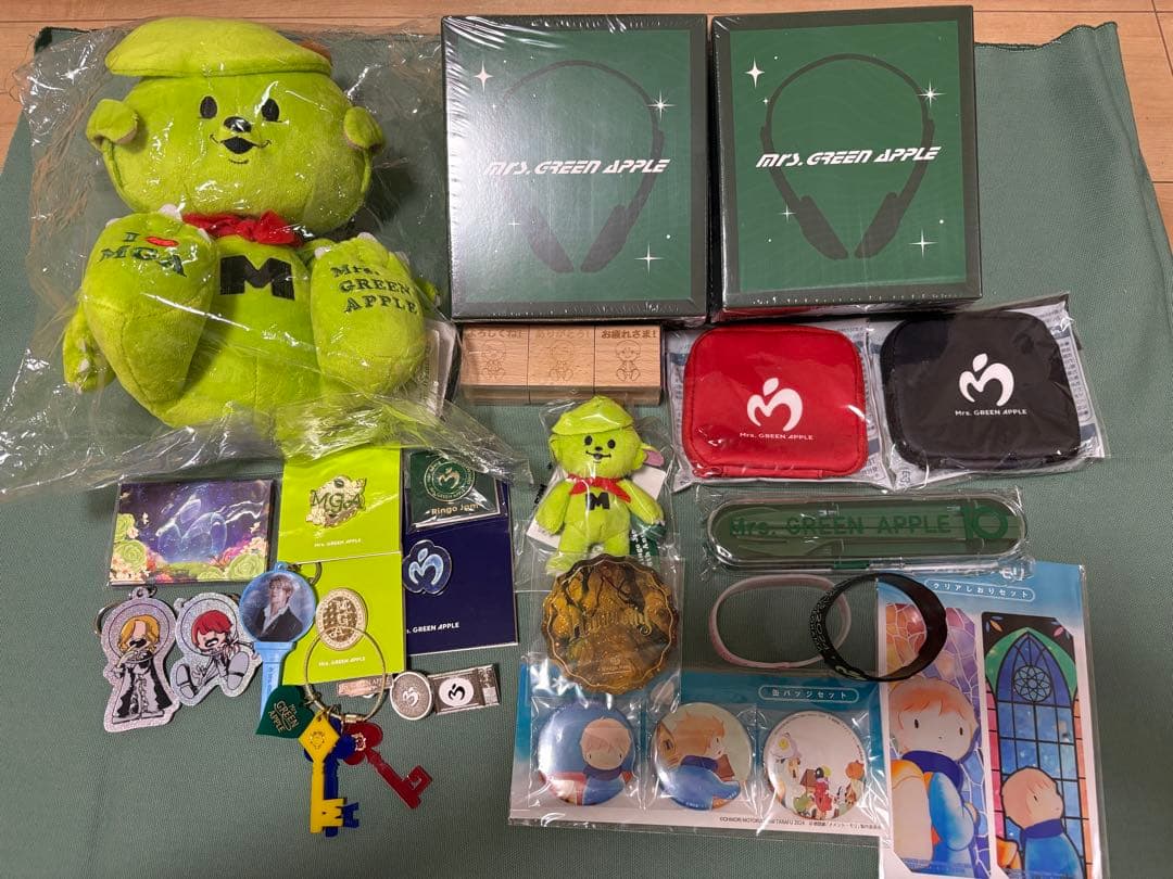 Mrs. GREEN APPLE メメル　グッズ