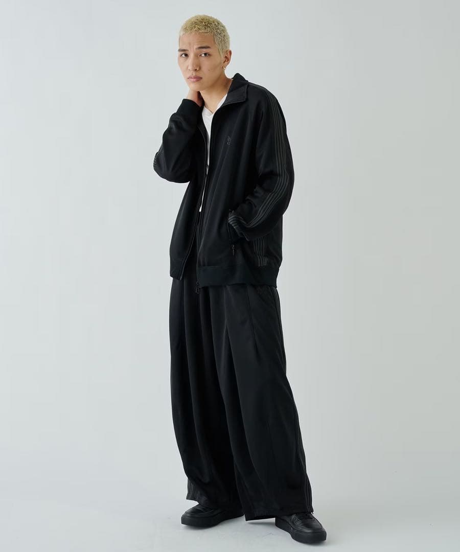 needles 24ss H.D ヒザデルパンツ　studious 別注　黒　M