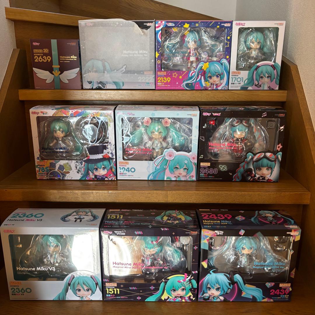 初音ミク フィギュア コレクション ねんどろいど まとめ売り