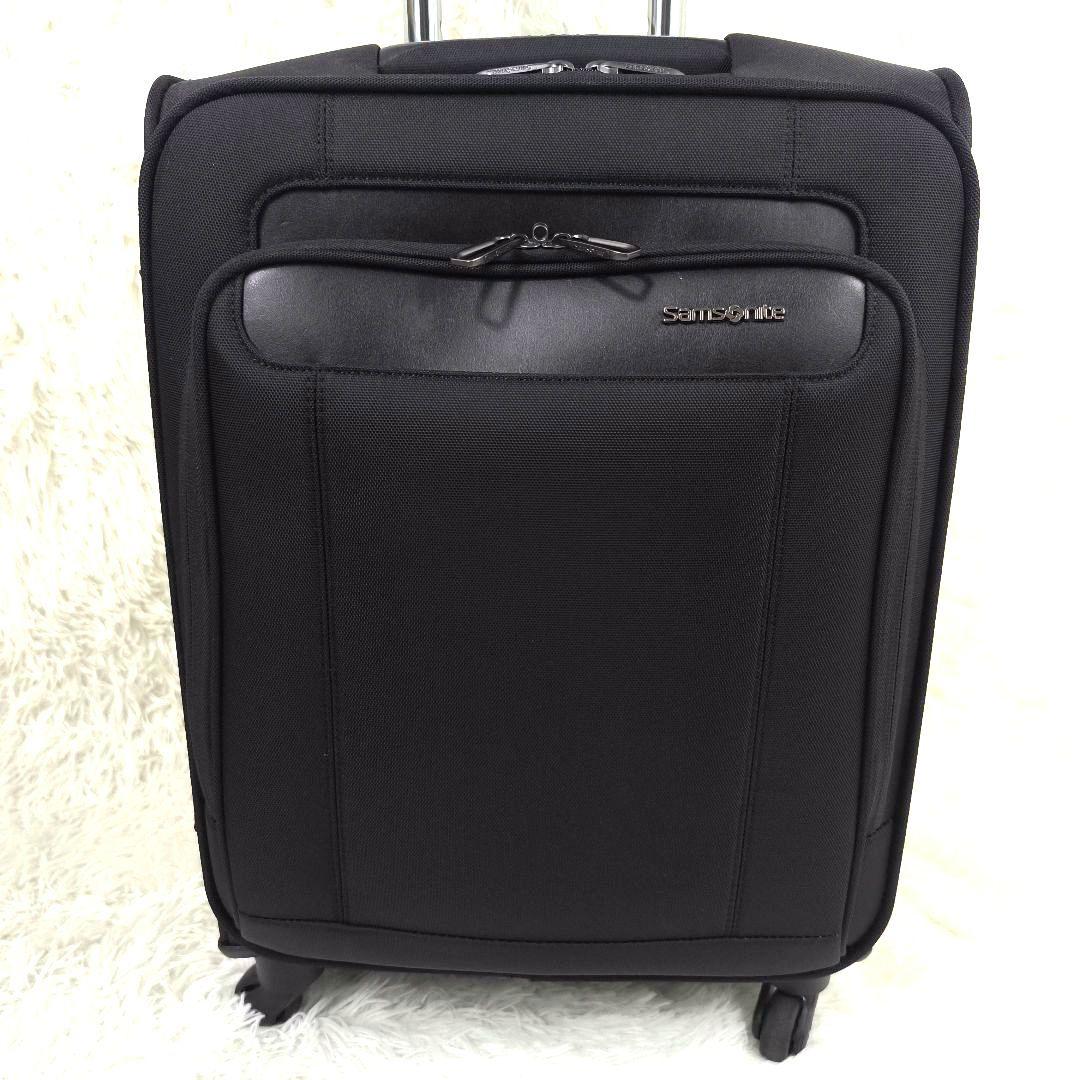 ✨極美品✨ サムソナイト サターラ スピナー キャリーケース 機内持込 4輪 黒