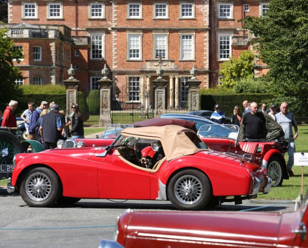 希少 87年/英国/クラッシックカー&蒸気駆動の乗り物 ロードショウ/ 参加