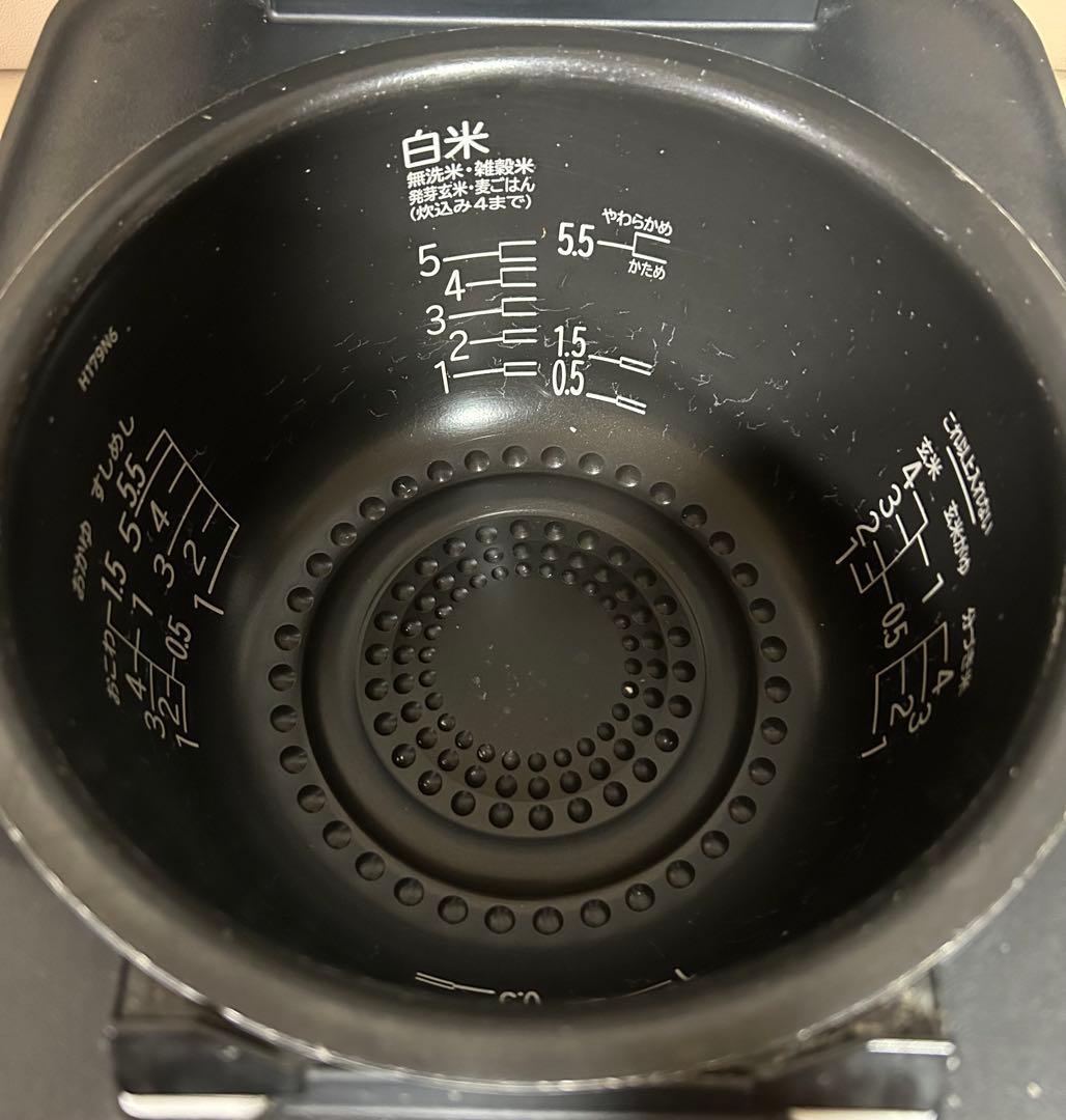 HITACHI IHジャー炊飯器 圧力&スチーム RZ-V100DM 2021年