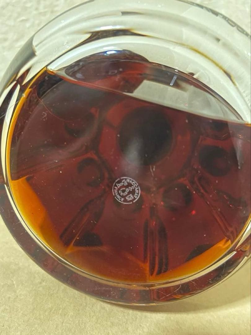 Camus V.O.C. ブランデー バカラ　クリスタルボトル