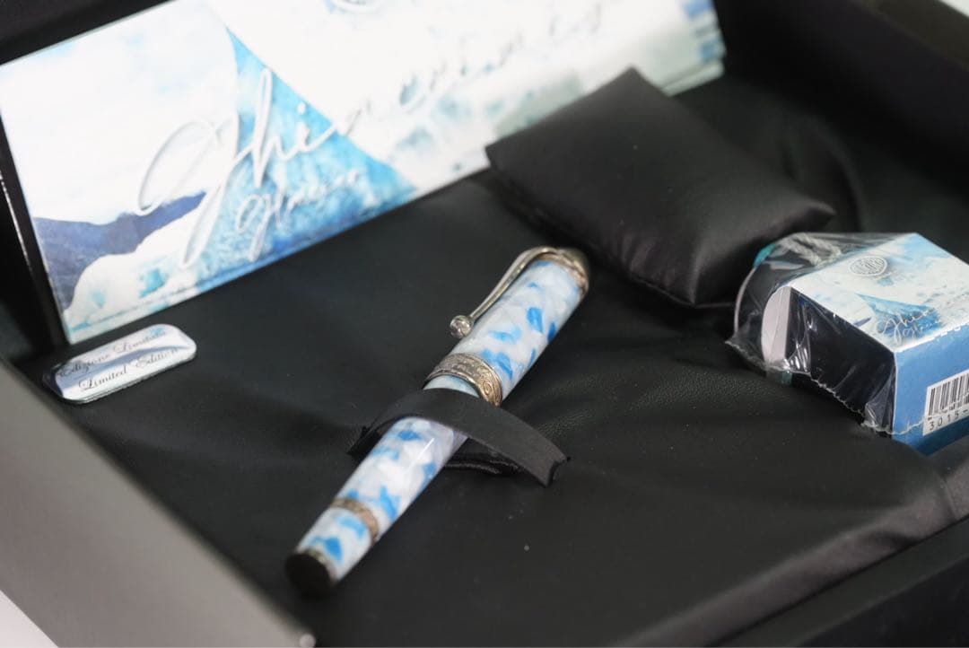 Aurora アウロラ GHIACCIAIO ギアッチャイオ EF 万年筆 新品