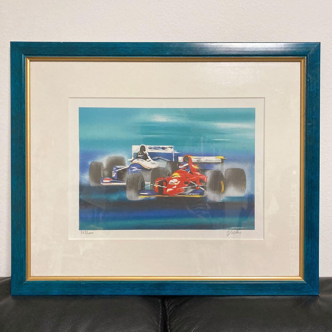 ビクトール　スパン　F1  　額装　直筆サイン　限定シリアルNo.！