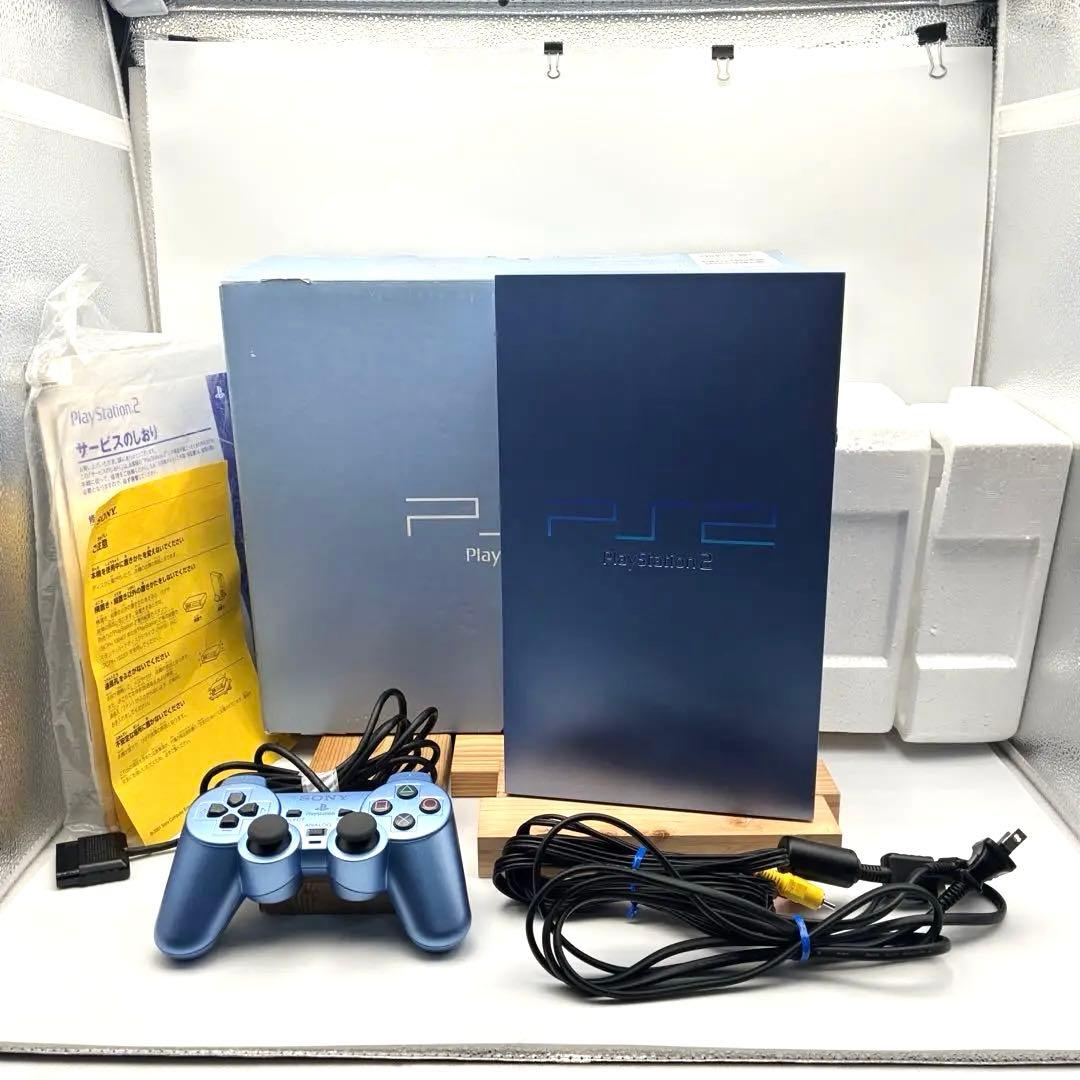 プレイステーション2 本体 AQUA SCPH-39000 アクアブルー
