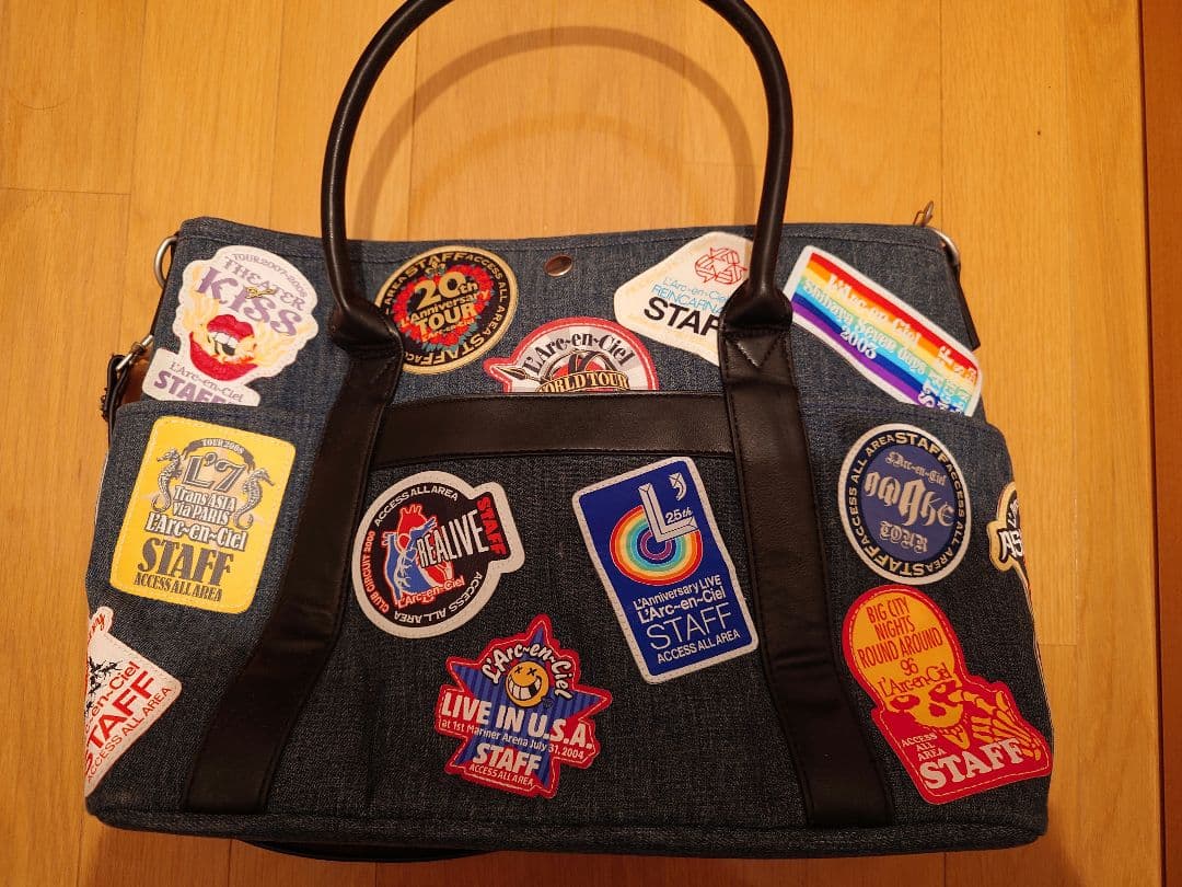 ラルクアンシエル　25周年　デニムパスバッグ