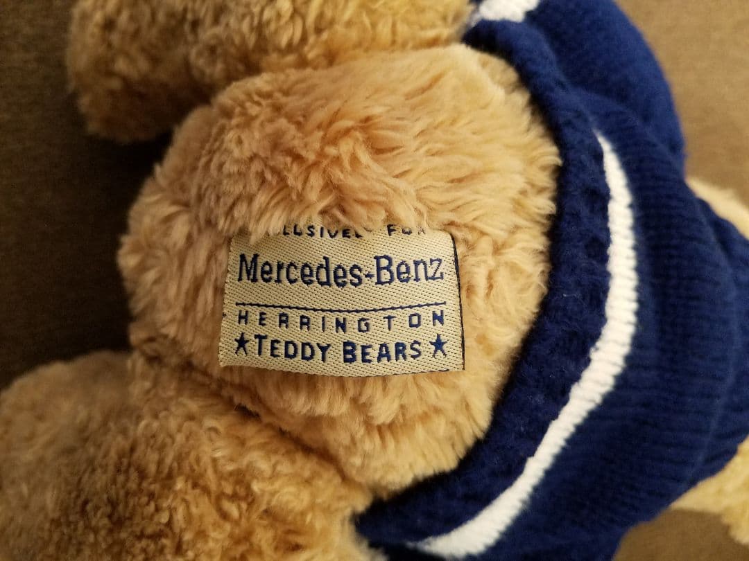 テディベア ぬいぐるみ メルセデス・ベンツ レア インテリア