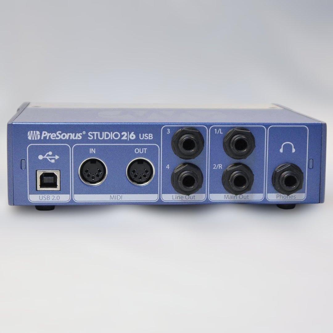 PreSonus STUDIO 26 USB オーディオインターフェイス
