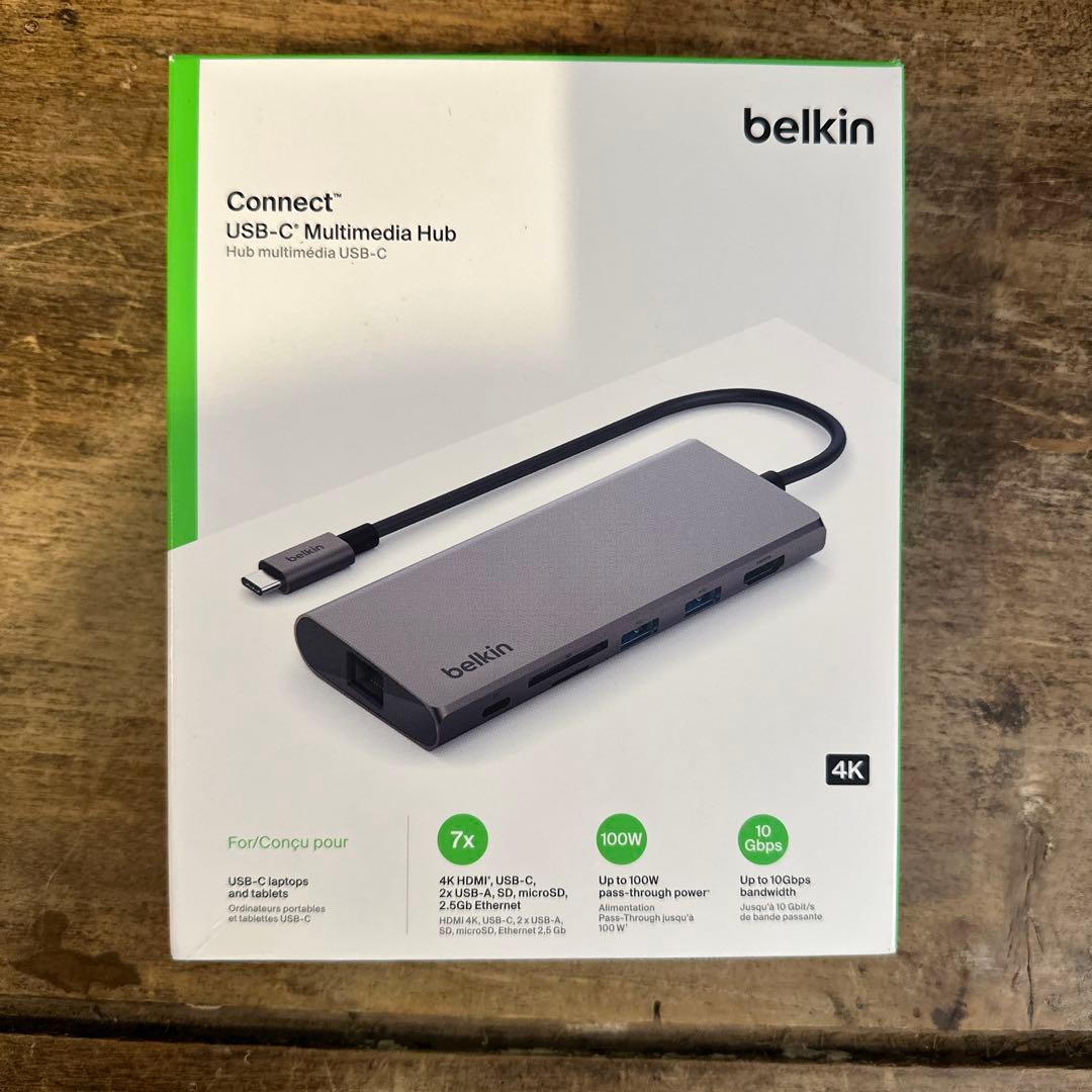 Belkin USB-C 7-in-1 マルチメディアハブ