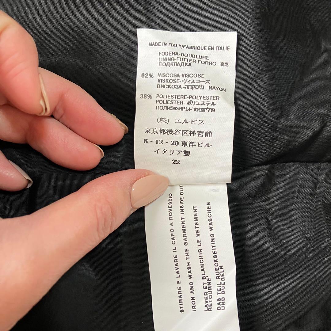 専用　イタリア製 ジャンフランコフィレ ロングドレス　ワンピース シルク　紺色