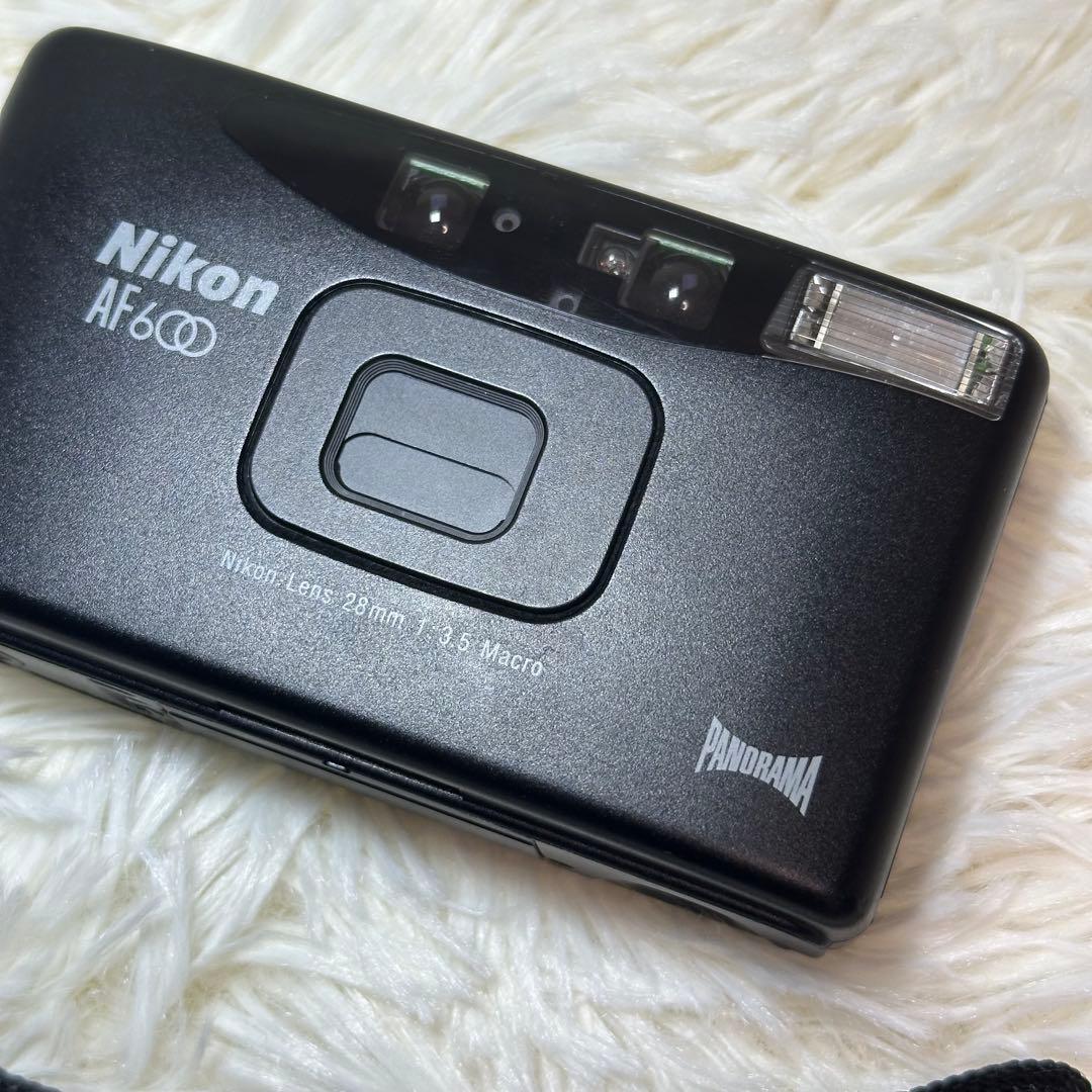 チ*送様 ニコン Nikon AF600 コンパクトフィルムカメラ　ケースつき
