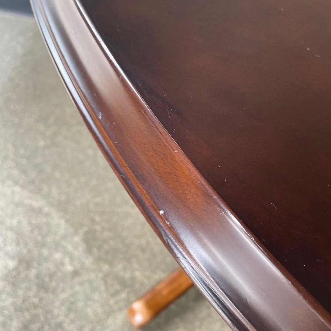 飛騨産業　キツツキマーク　ラウンドテーブル　直径106cm