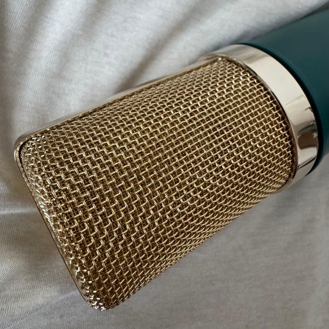 MXL V67G コンデンサーマイク グリーン&ゴールド