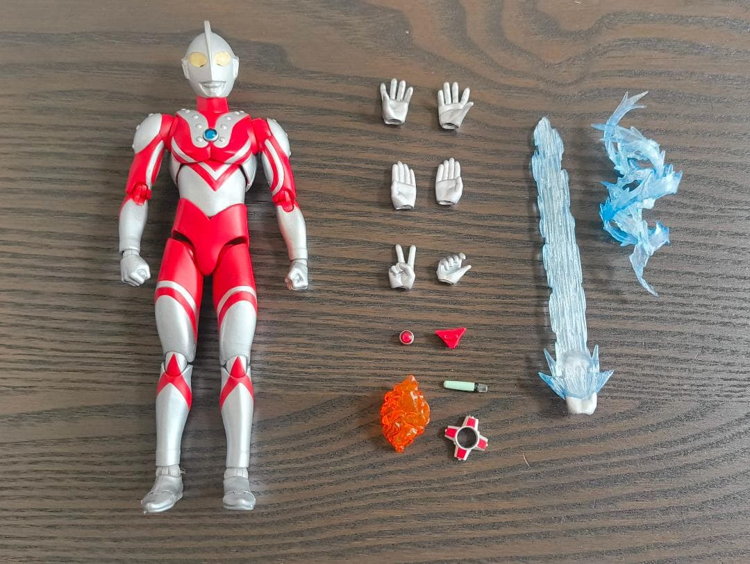 ULTRA-ACT 昭和ウルトラ兄弟 7体セット（パーツ・説明書完品・箱無し）