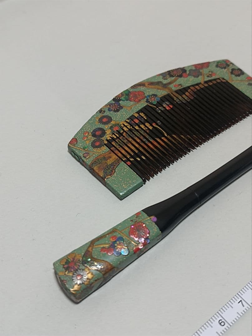 櫛笄 蒔絵 螺鈿