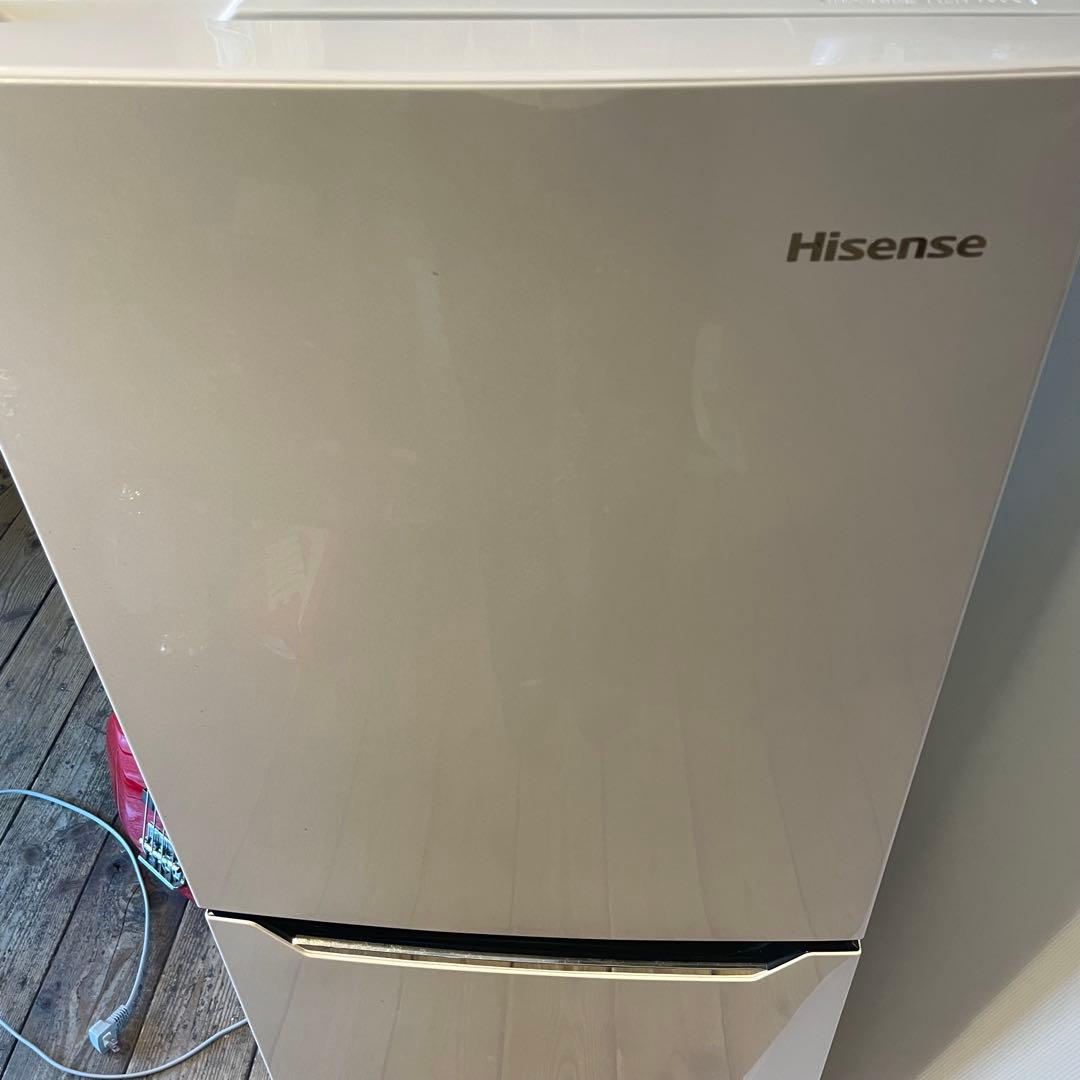 2019年製 Hisense 冷凍冷蔵庫 130L HR-D1302 冷蔵庫