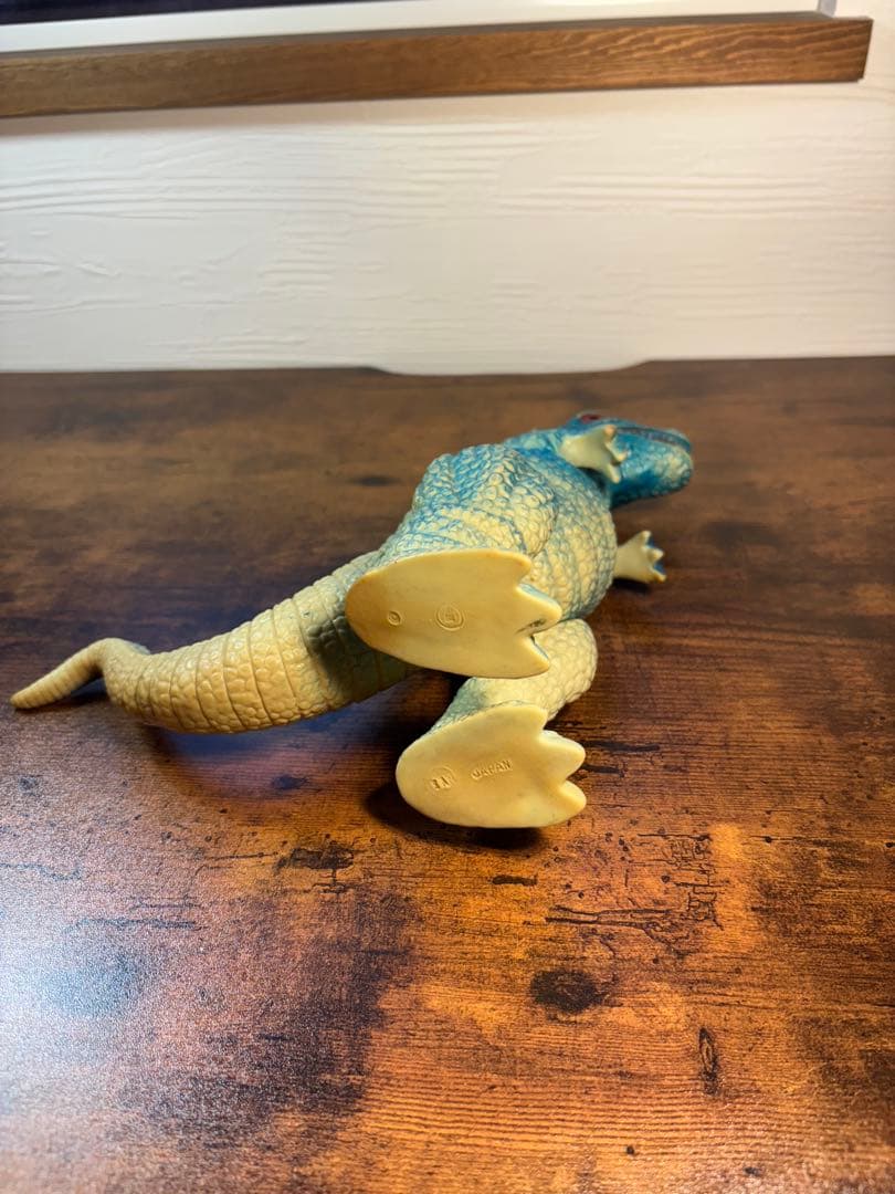 マルサン　ゴロザウルス　当時物　ソフビ　ブルマァク　ゴジラ　怪獣　東宝　美品