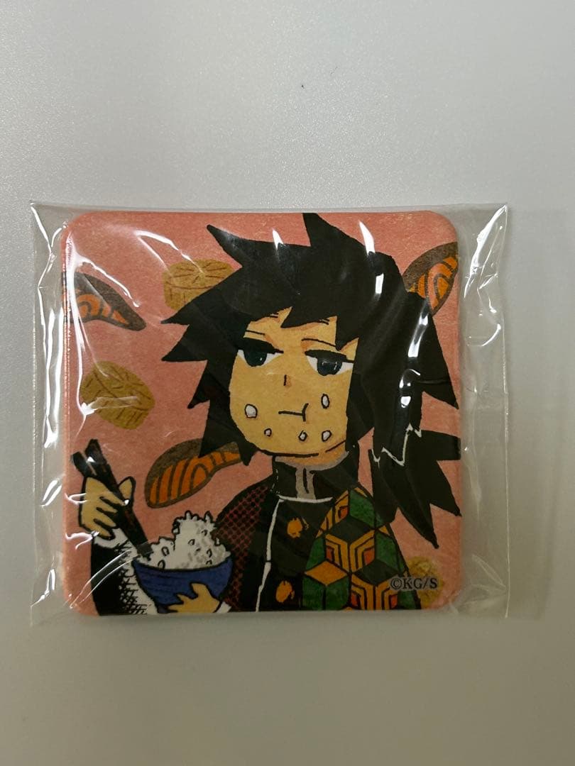 【希少】鬼滅の刃　スクエア缶バッジコレクション　冨岡義勇