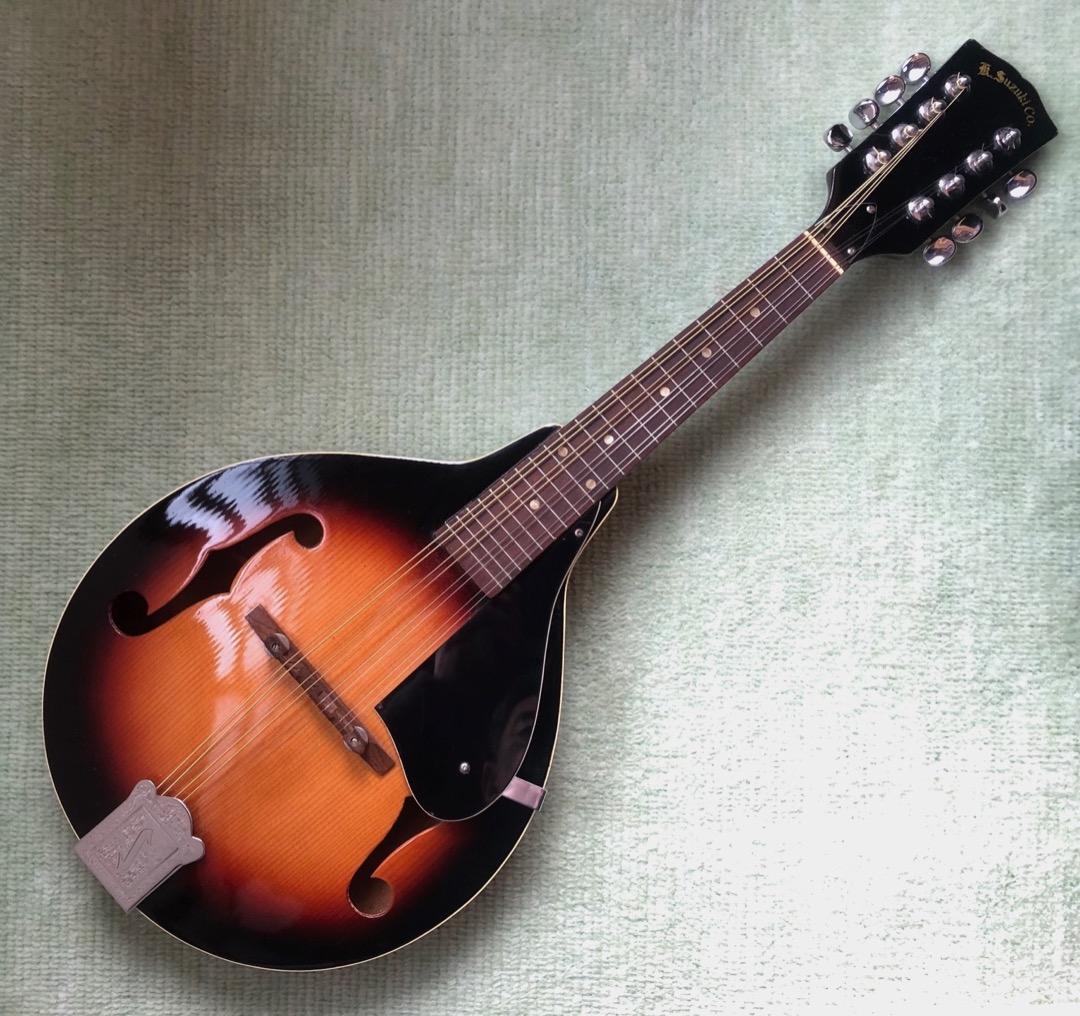 SUZUKI 鈴木 　フラットマンドリン　ヴィンテージ　中古