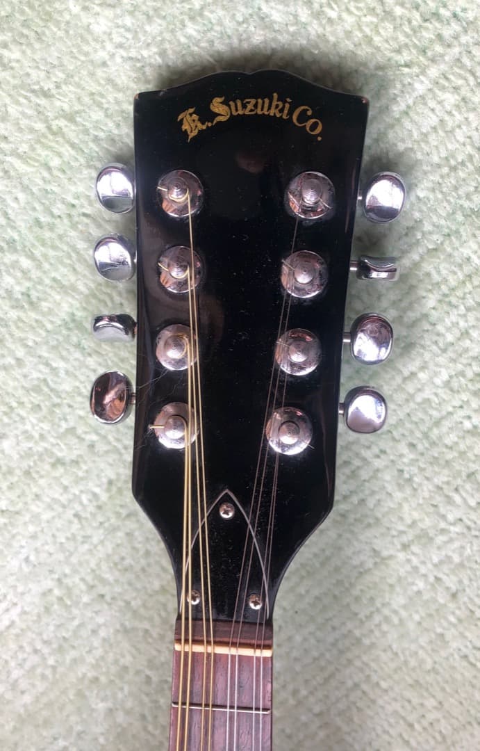 SUZUKI 鈴木 　フラットマンドリン　ヴィンテージ　中古