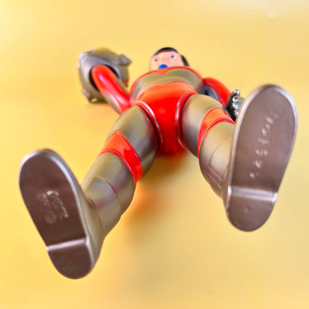 帰ってきたウルトラマン　面取れ　シルバー色　大　ソフビ　ブルマァク