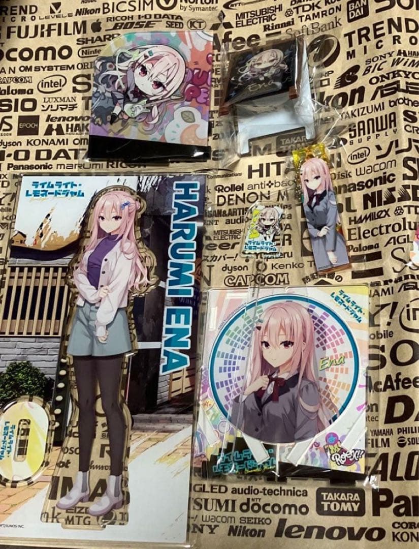 ゆずソフト ライムライトレモネードジャム コラボカフェ 限定　恵凪　計6点