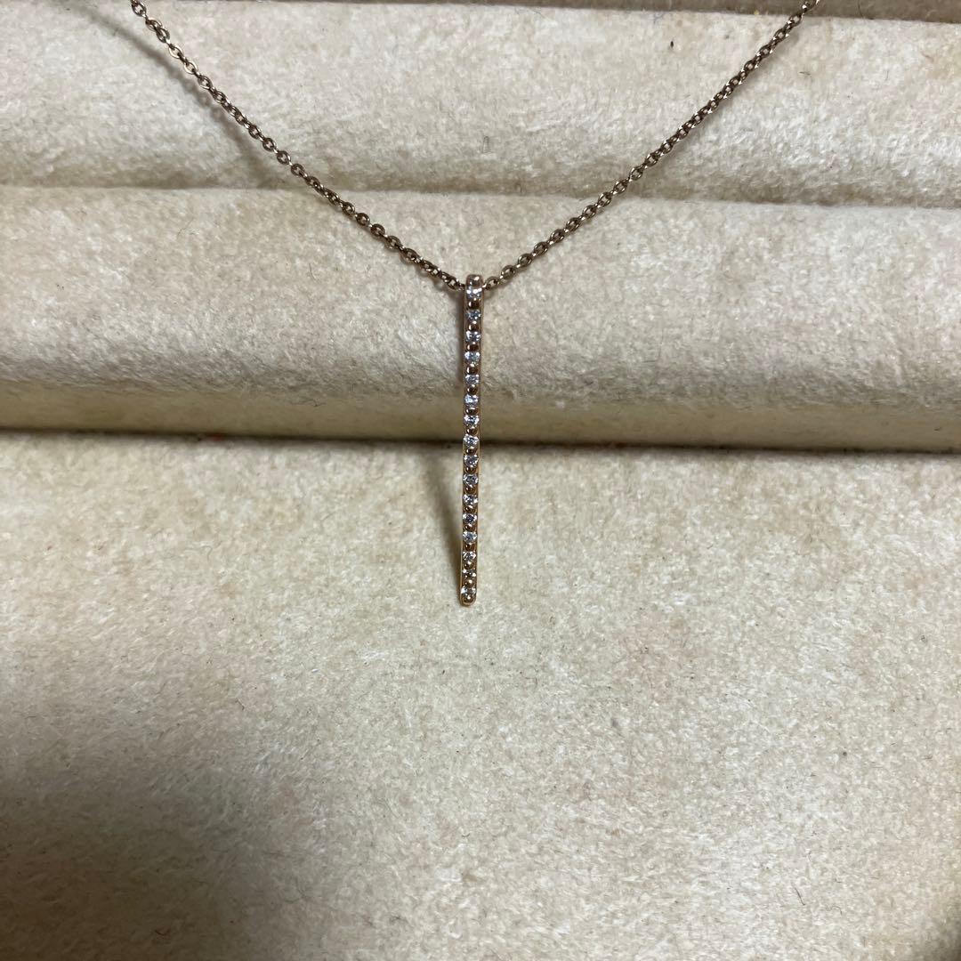 アガット　Ｋ10ダイヤモンドチャーム