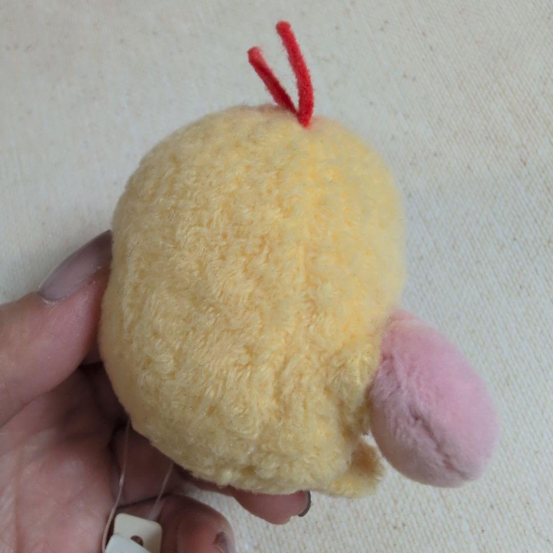 すみっコぐらしショップ限定　てのりぬいぐるみ　えびふらいのしっぽ　ハート