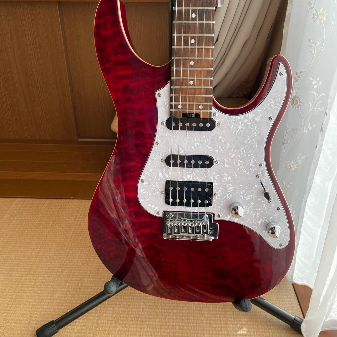 Hiroです。 エレキギター 赤