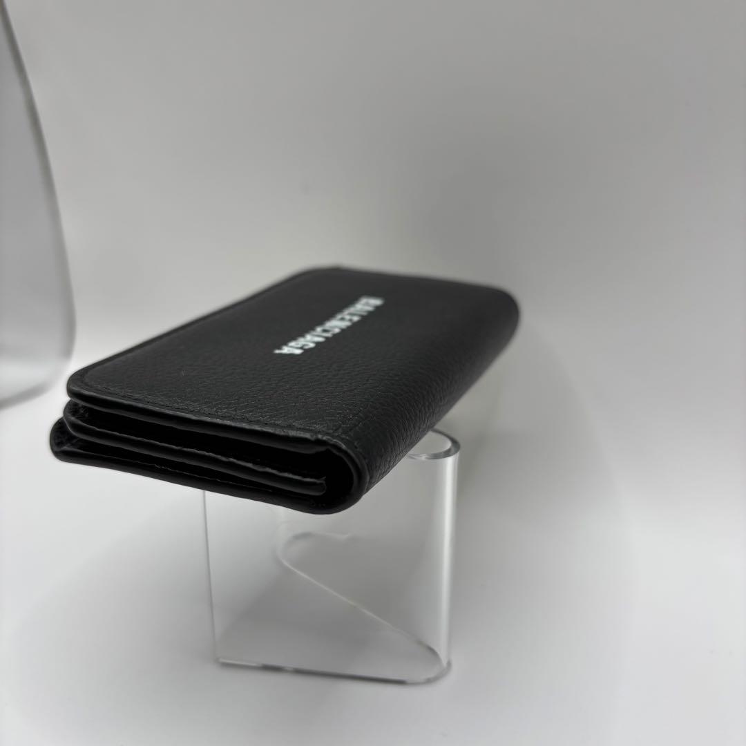 美品　BALENCIAGA キーケース　６連　ブラック　ゴールド　cash