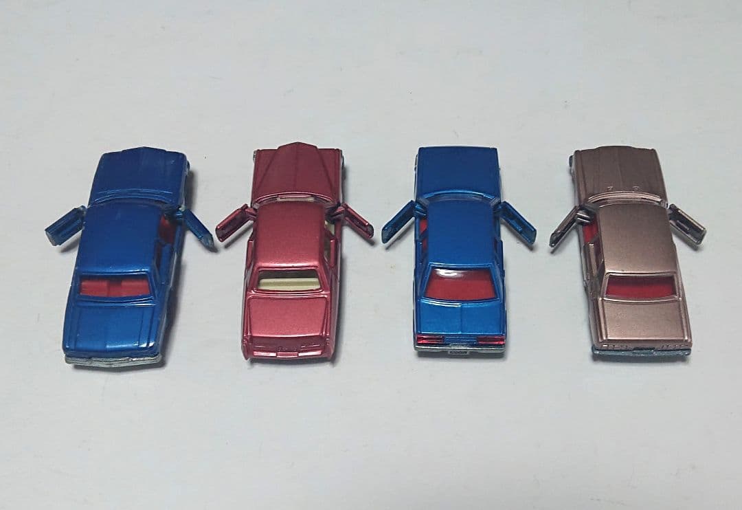 トミカ 日本製ミニカー ハイソカー 8台セット 昭和レトロ 当時物 希少 貴重