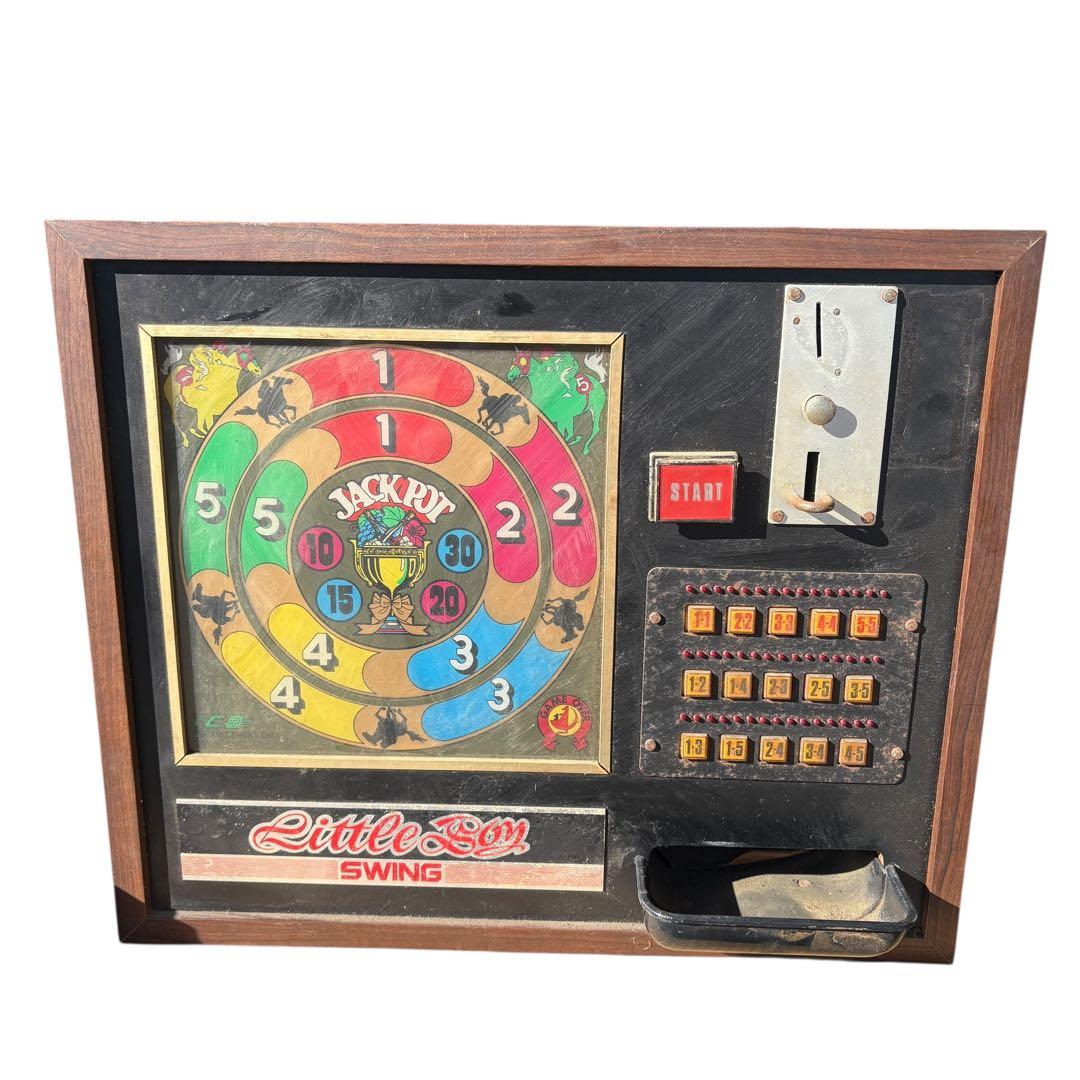 希少 レトロ JACKPOT Little Boy Swing パチンコゲーム