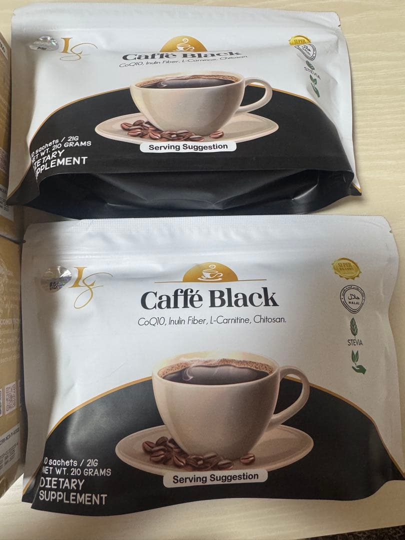 コーヒー TURMERICO & BLACK COFFEE