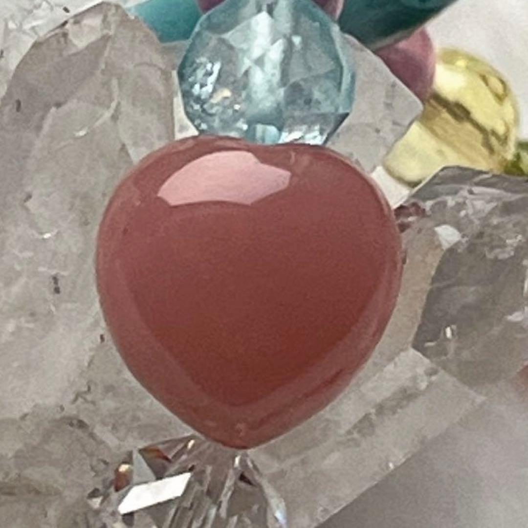 カザフスタン産ストロベリークォーツ苺＆ラリマー桜型天然石ブレスレット